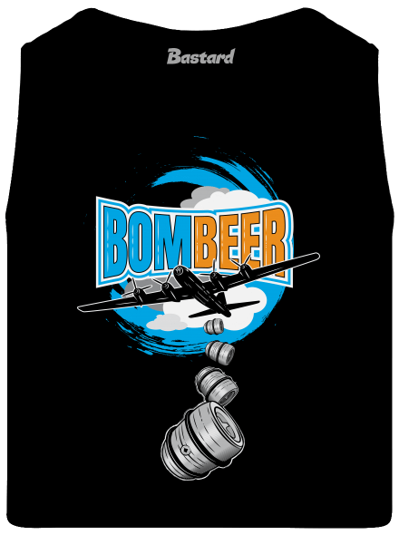 BomBeer pánské tílko Black