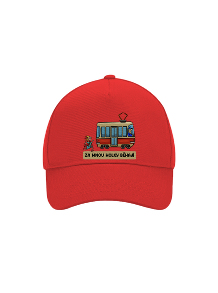 Za mnou holky běhají kšiltovka baseballka Classic Red