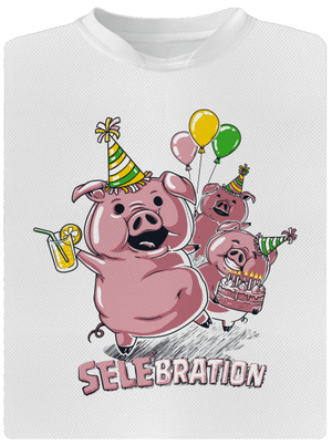 Selebration dětské sportovní tričko White