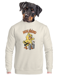 unisex mikina bez kapuce