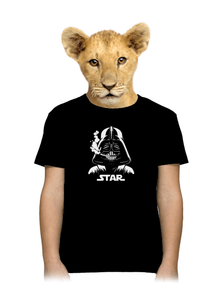 Darth Star dětské tričko Black