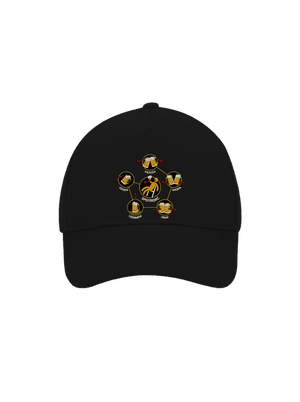 Pivní obvody kšiltovka baseballka Black