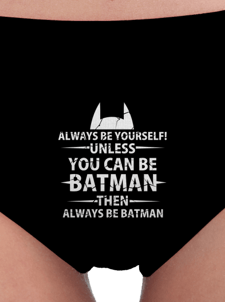 Batman dámské kalhotky Black
