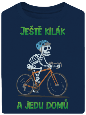 Ještě kilák unisex tričko oversized Midnight Blue