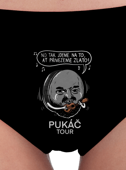 Pukáč tour dámské kalhotky Black