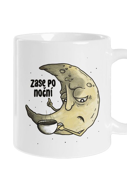 Zase po noční klasický hrnek White