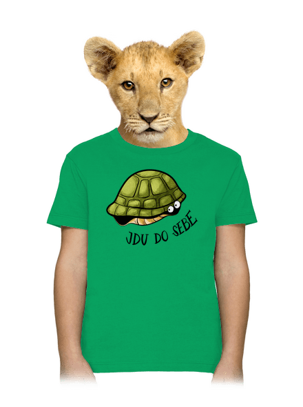 Jdu do sebe dětské tričko Kelly Green
