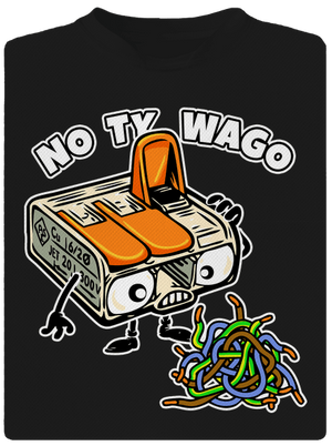 Wago svorka pánské sportovní tričko Black