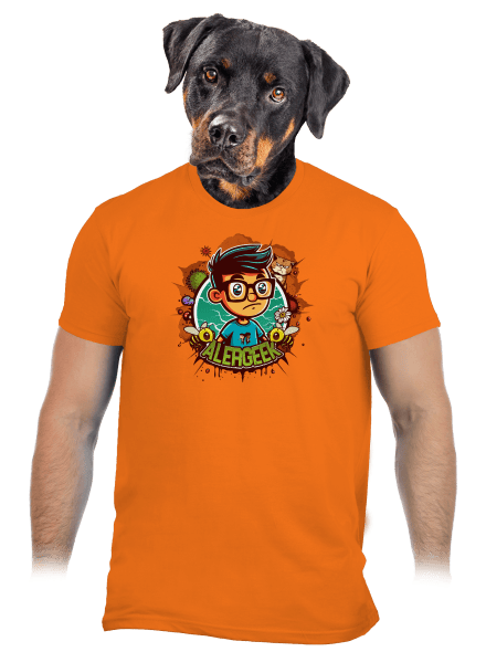 Alergeek pánské tričko Orange