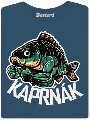 Kaprňák dámské tričko premium Petrol Blue