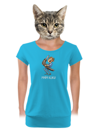 dámské tričko s lemem