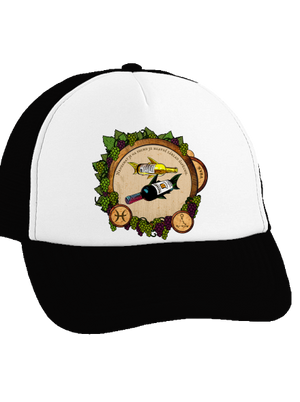 Vinný horoskop: Ryba kšiltovka truckerka Black cap