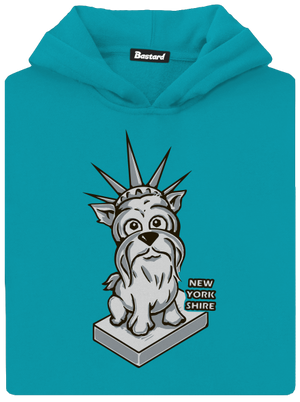 New Yorkshire dětská mikina klokanka Hawaiian Blue