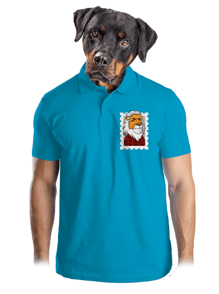 Můj prezident pánská polokošile Blue Atol