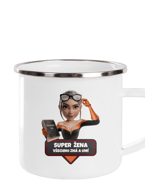 Super máma plecháček White