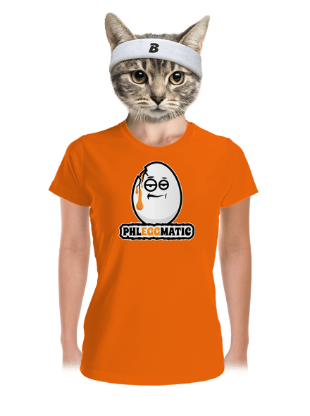 Phleggmatic dámské sportovní tričko Neon Orange