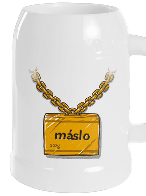 Máslo půllitr White