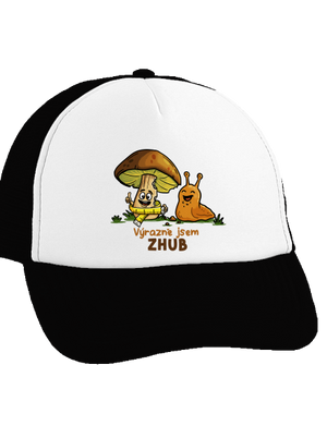 Jsem zhub kšiltovka truckerka Black cap