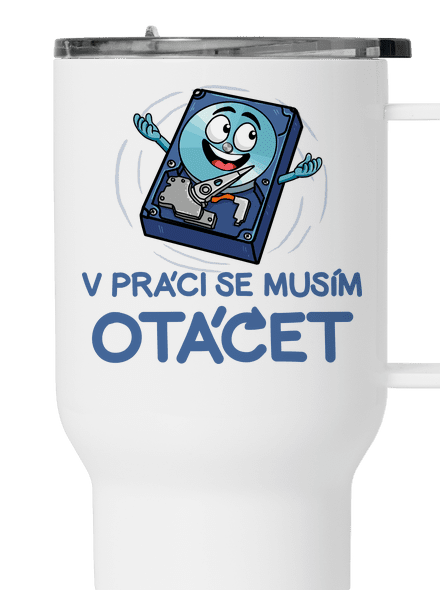 Musím se otáčet termohrnek White