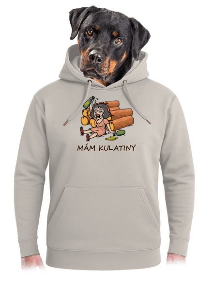 Mám kulatiny unisex mikina premium Pastel Macchiato