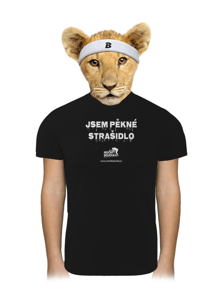 Jsem pěkné strašidlo dětské sportovní tričko Black