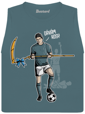 Dávám kosy dámské tílko volné Heather Deep Teal