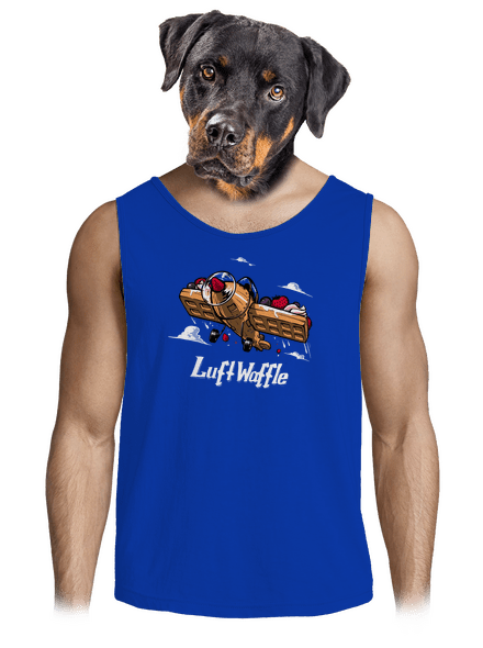 Luftwaffle pánské tílko Royal Blue