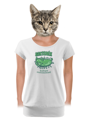 dámské tričko s lemem