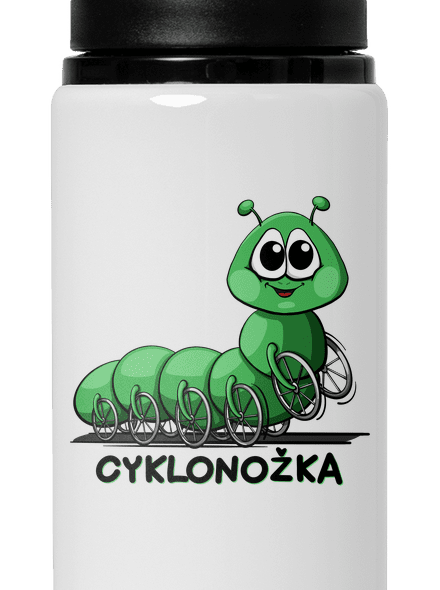 Cyklonožka lahev na vodu White