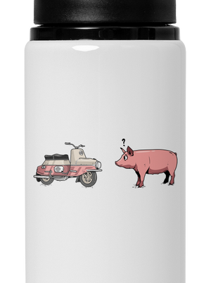 Praseta lahev na vodu White