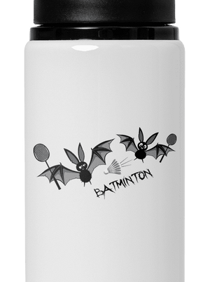 Batminton lahev na vodu White