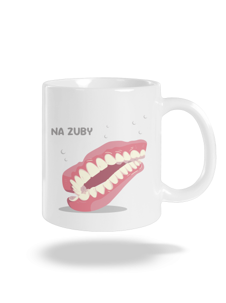 Hrnek na zuby klasický hrnek White