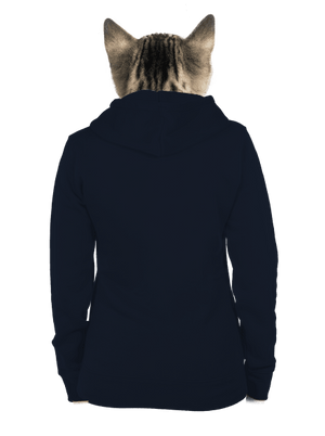 Jsem superhrdina dámská mikina na zip Navy Mal