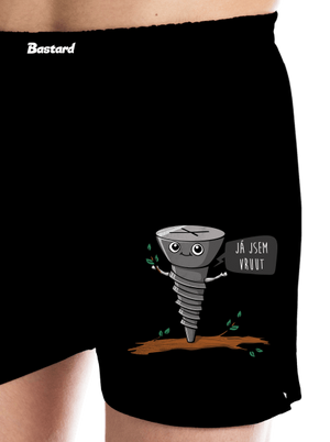 Já jsem Vruut pánské trenky Black