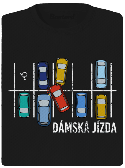 Dámská jízda dámské sportovní tričko Black