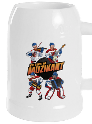 Co Čech, to hokejista půllitr White