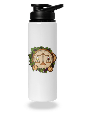 Vinný horoskop: Váha lahev na vodu White