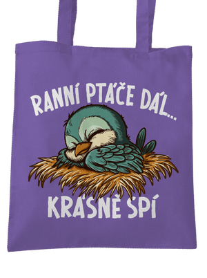 Ranní ptáče spí taška Violet