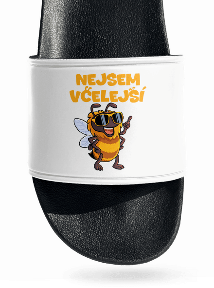 Nejsem včelejší pantofle White