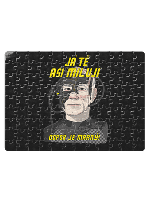 Zamilovaný Borg puzzle White