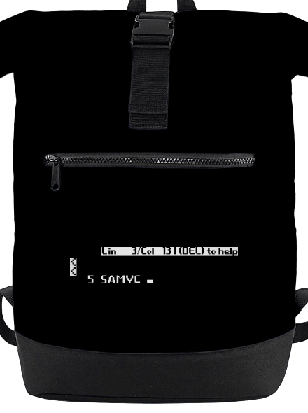 5 Samyc batoh Black