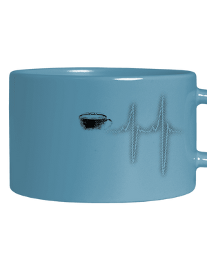 Coffee help hrnek makronka Blue Macaron