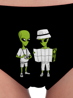Mimozemšťané dámské kalhotky Black