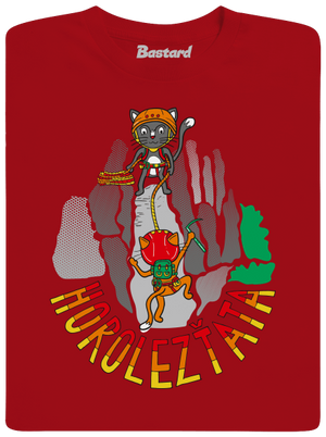 Horolezťata dětské tričko Red