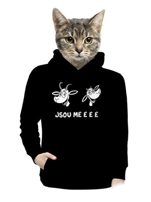 Kozy Jsou méééé dámská mikina klokanka Black