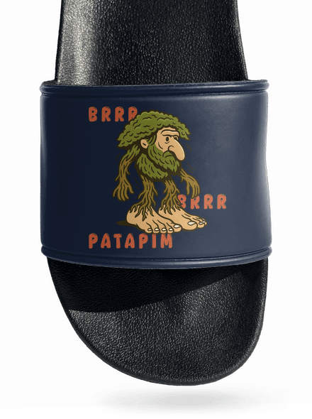 Brrr Brrr Patapim – Italian Brainrot pantofle Navy