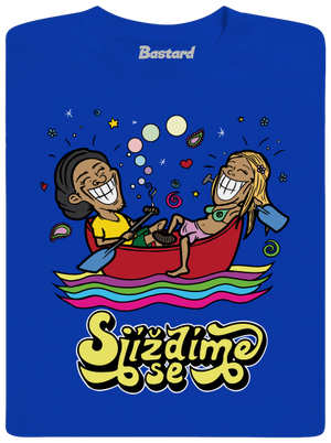 Sjíždíme se dětské tričko Royal Blue