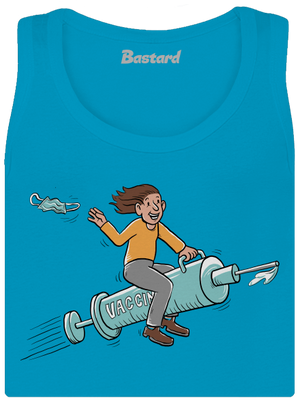 Osvobození dámské tílko klasické Blue Atol