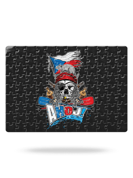 Ahoj puzzle White