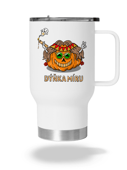 Dýňka míru termohrnek White
